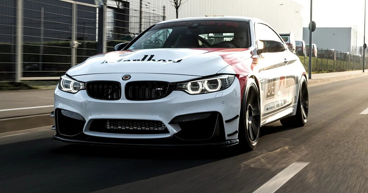 Αυτή η BMW M4 DTM Champion Edition της Manhart έχει χρώματα αγωνιστικού