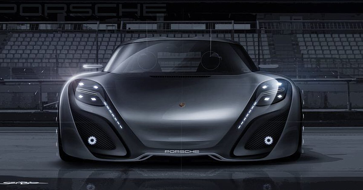 Электромобиль porsche cayman