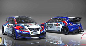 Μια Lancia Ypsilon έτοιμη για το WRC