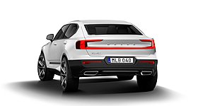 Το Volvo XC40 μεταμορφώνεται σε ένα εντυπωσιακό τετράθυρο coupe