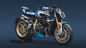 MV Agusta Brutale 1000 RR Blue & White M.L. - Για έναν μοναδικό τυχερό!