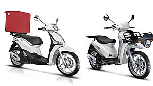 Piaggio Liberty ως όχημα διανομης