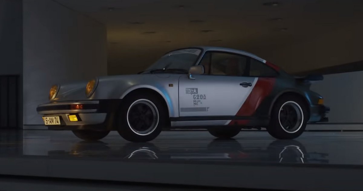 Порше 911 киберпанк 2077