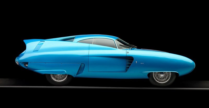 Alfa Romeo Berlina Aerodinamica Tecnica 7 (BAT 7), 1954.