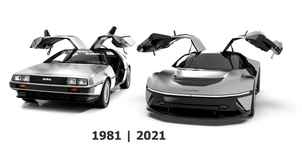 Το νέο Delorean είναι ηλεκτρικό και δείχνει super