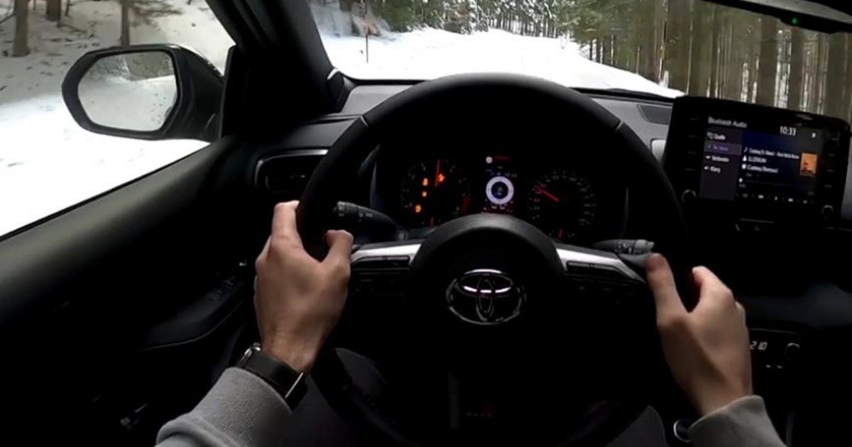 Χορεύοντας στο χιόνι με ένα Toyota Yaris GR (Βίντεο)
