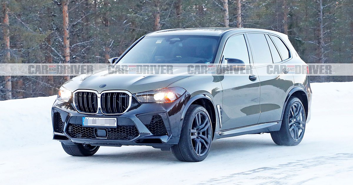 2022 BMW X5 M: Οι πρώτες spy φωτογραφίες για το γερμανικό SUV