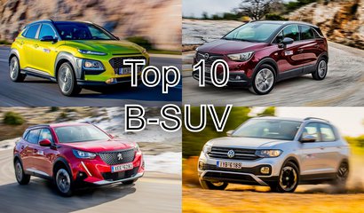 Top 10: Αυτά είναι τα B-SUV που προτιμούν οι Έλληνες