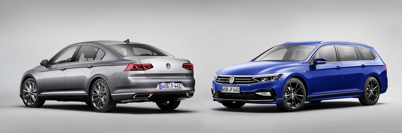 Οι υπάρχουσες εκδόσεις του Volkswagen Passat.