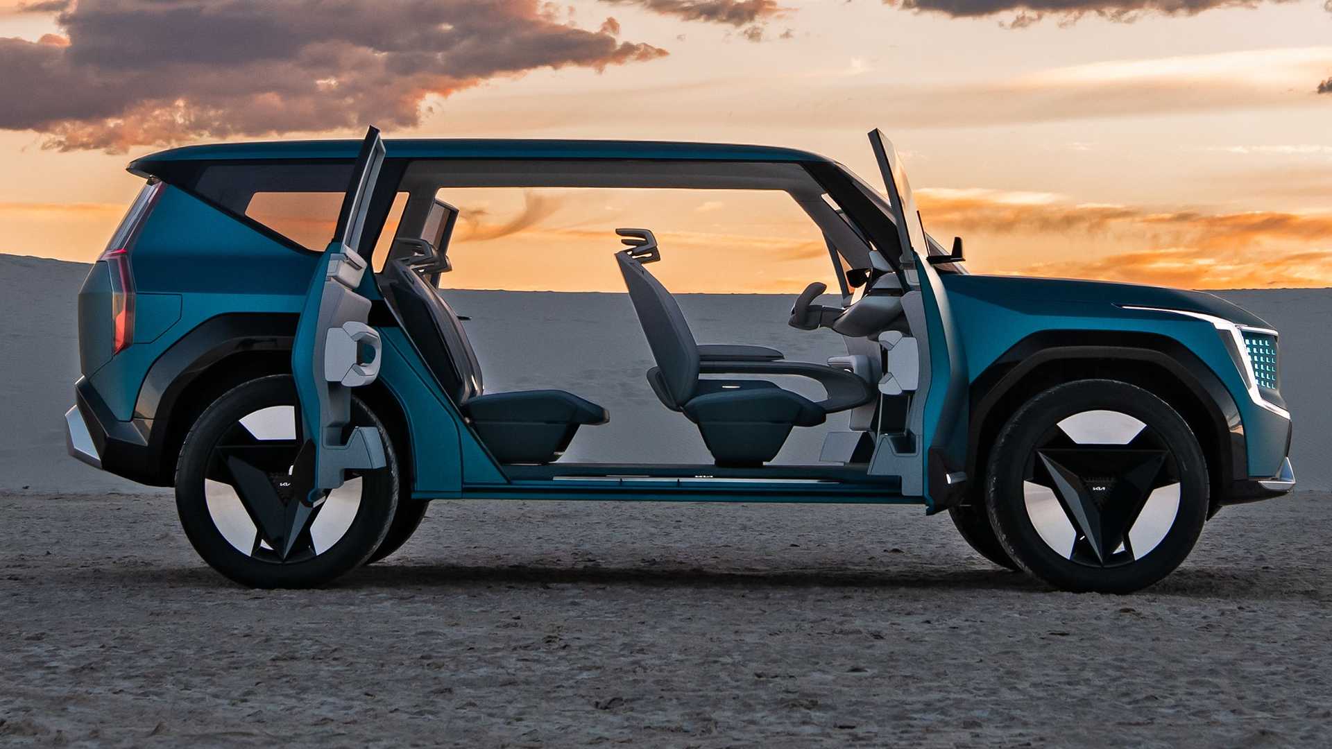 Σε πρώτη προβολή το νέο Kia EV9 Concept