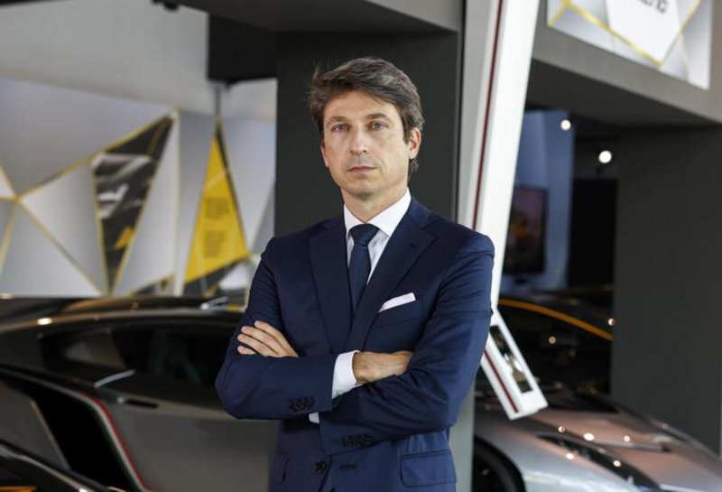 Ο CEΟ της Lamborghini στην Αμερική κ. Andrea Baldi