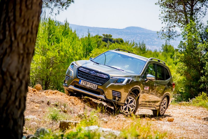 Το απερχόμενο Subaru Forester.