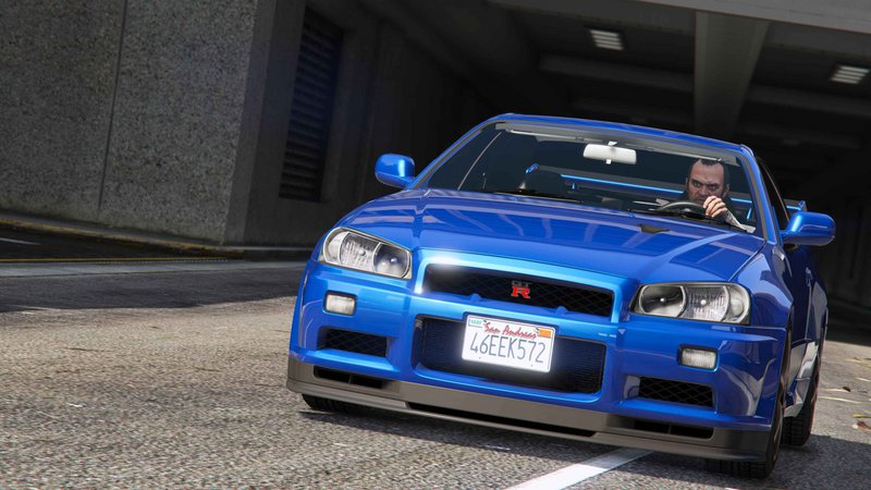 To Nissan Skyline στο GTA. To Nissan Skyline στο GTA.