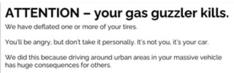 Φυλλάδιο των  Tyre Extinguishers 