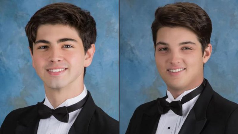 Οι 18χρονοι Edgar Monserratt και Barrett Riley που έχασαν τη ζωή τους με το Tesla Model S.