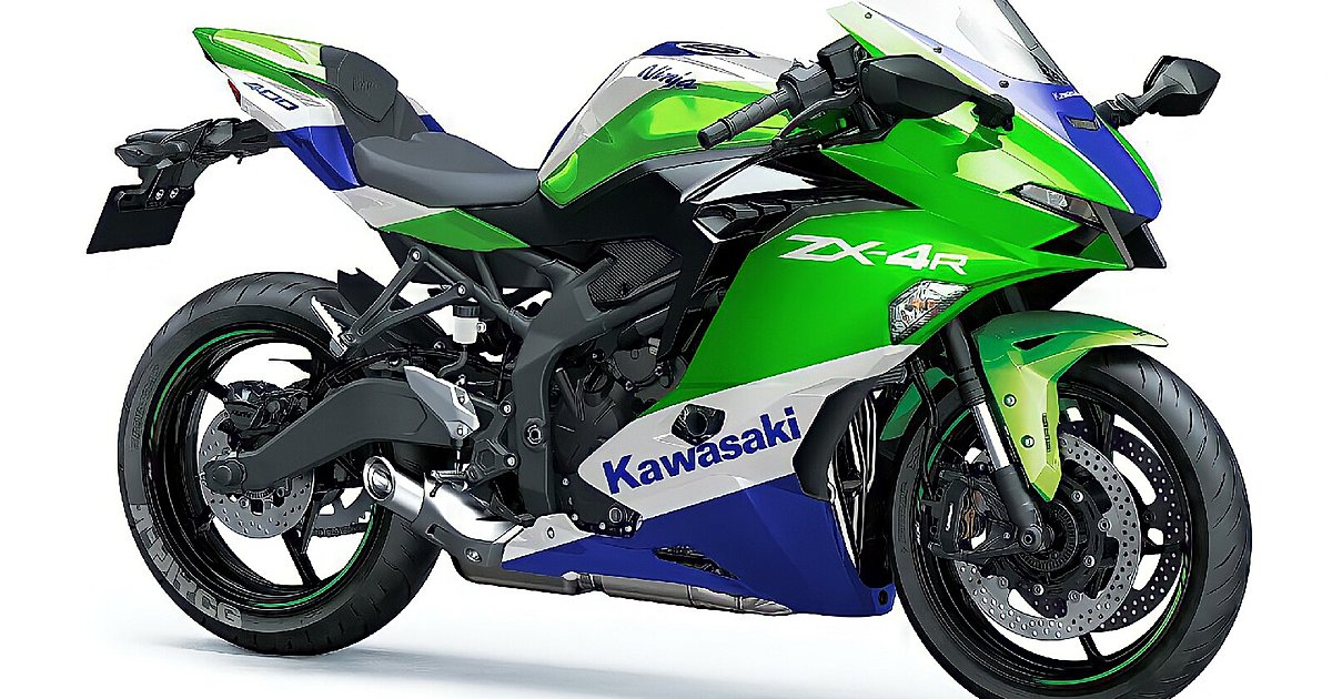 Kawasaki Ninja ZX4R 2023 Σχεδόν επίσημο το νέο μικρό τετρακύλινδρο