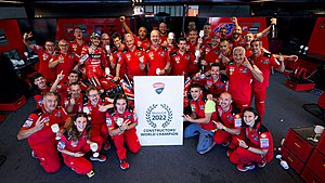 Η Ducati κατέκτησε τον τίτλο Κατασκευαστών MotoGP 2022