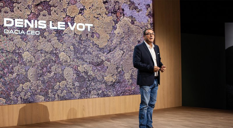 O CEO της Dacia, Denis Le Vot.