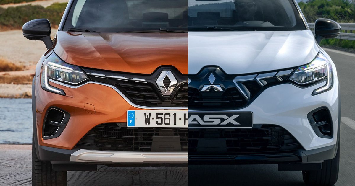 Mitsubishi ASX Vs Renault Captur: Βρείτε τις διαφορές! (photos)