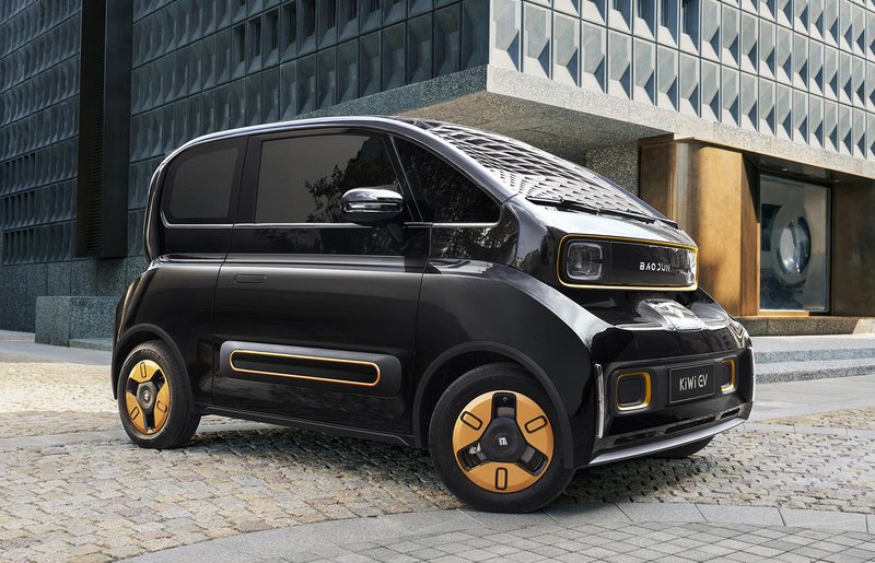 H βασική έκδοση του Baojun KiWi.