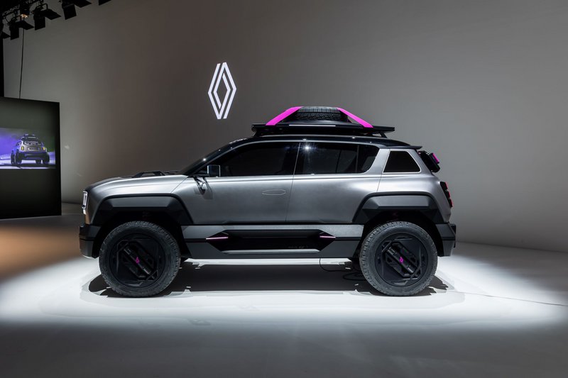 Το μήκος του Renault 4ever concept ανέρχεται σε 4,16 μ.