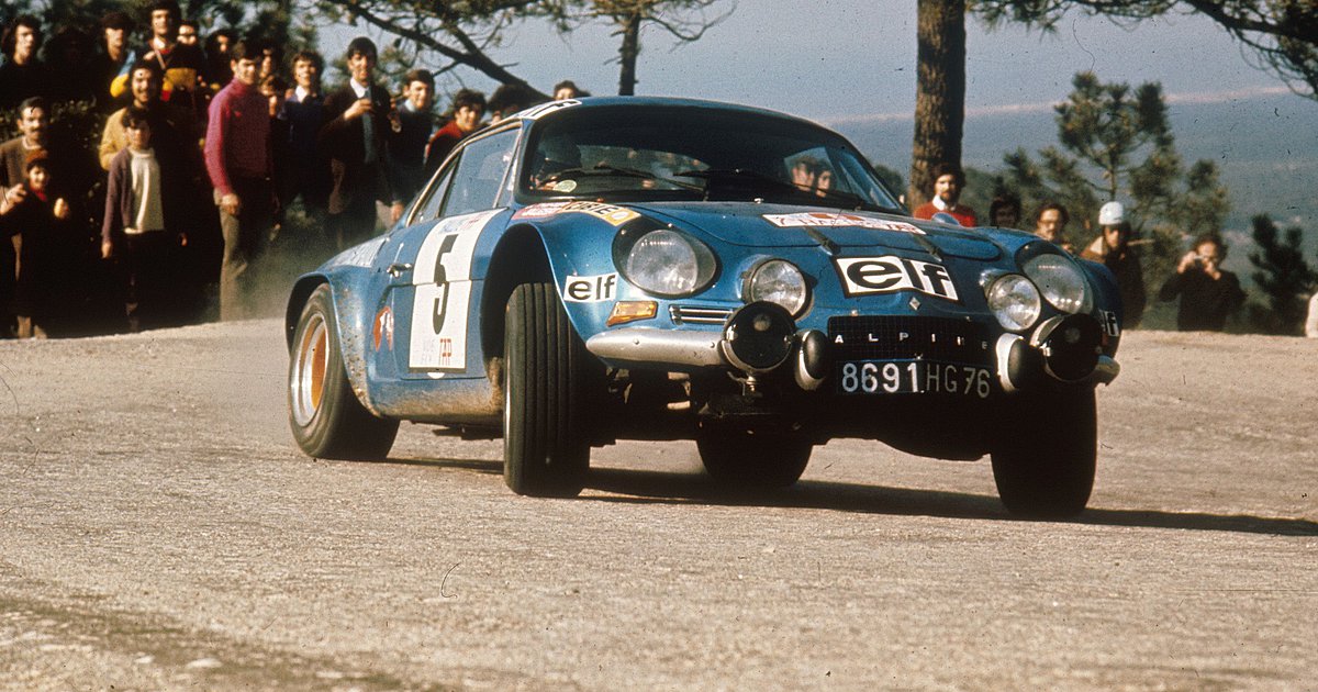 Alpine A110, Ράλλυ Πορτογαλίας, 1973 Alpine A110, Ράλλυ Πορτογαλίας, 1973