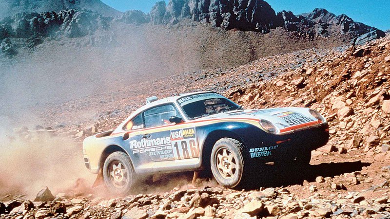 Η Porsche 959 που πήρε τη νίκη στο Rally Paris-Dakar το 1986
