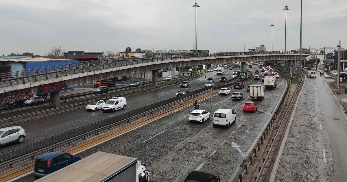 Κηφισός: «Στενεύει» για 4 μέρες και στα δύο ρεύματα από Πειραιά έως Ν. Φιλαδέλφεια