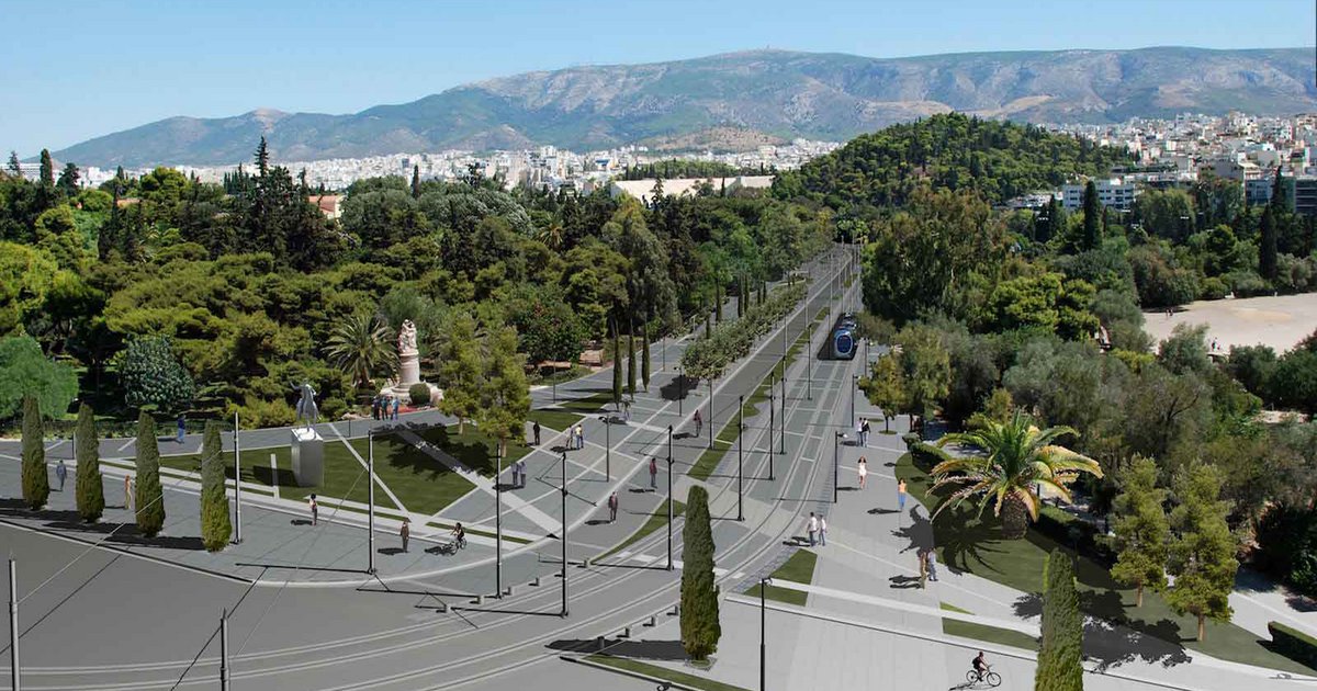 Ξανά στην κυκλοφορία η Βασιλίσσης Όλγας – Τι αλλάζει για τα ΙΧ και τα τρόλεϊ