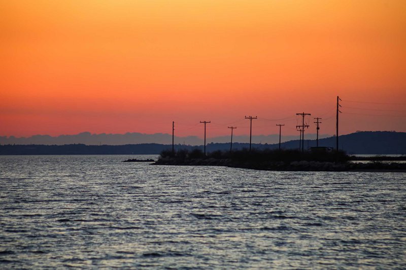 Τα χρώματα του δειλινού είναι απλώς απίστευτα.