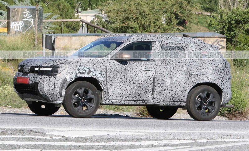 Το 3ης γενιάς Dacia Duster στις δοκιμές του.