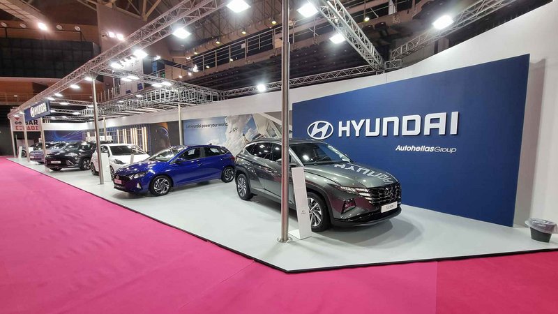 Το Hyundai Tucson σε πρώτο πλάνο Το Hyundai Tucson σε πρώτο πλάνο