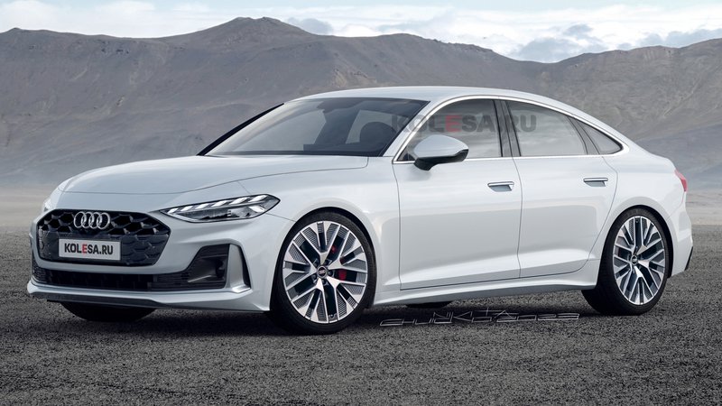 Audi A5 Sportback Render - kolesa.ru