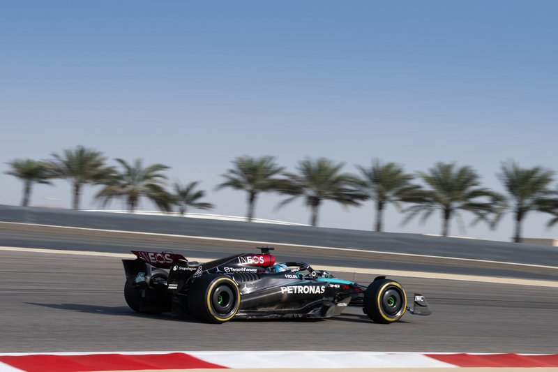 O George Russell στις δοκιμές του Μπαχρέιν