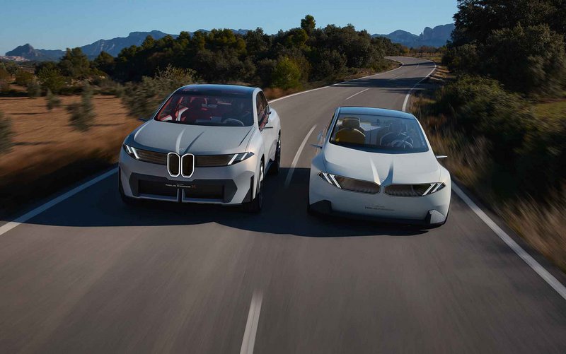 Τα BMW Vision Neue Klasse X Concept και BMW Vision Neue Klasse Concept