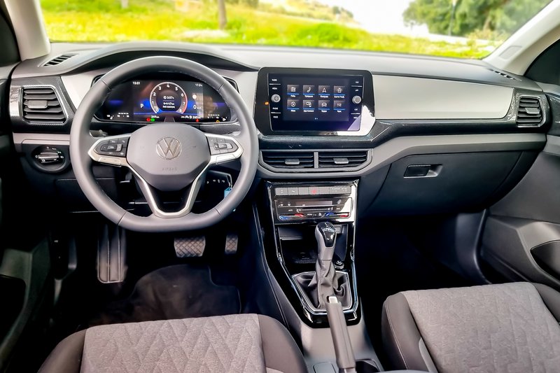 Το εσωτερικό του Volkswagen T-Cross