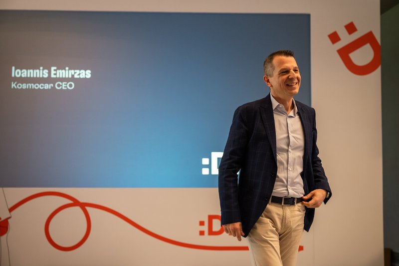 Ο κ. Ιωάννης Σ. Εμιρζάς, Διευθύνων Σύμβουλος Kosmocar.