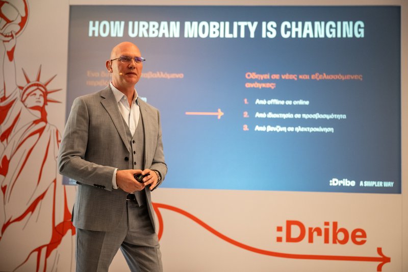 Ο κ. Σταμάτης Μπογέας, Director of Dribe Greece.
