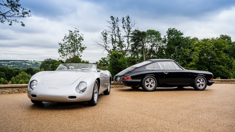 Porsche 356 Carrera Zagato Sanction II και Porsche 911 S