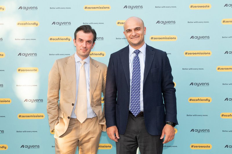Γιάννος Ζαφείρης, Marketing & Communications Director της Ayvens και Γιάννης Ξιφαράς, Γενικός Γραμματέας Μεταφορών