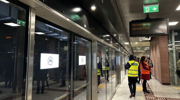 Θεσσαλονίκη: Πιλοτική 24ωρη λειτουργία του Μετρό στις 20 και 27 Δεκεμβρίου