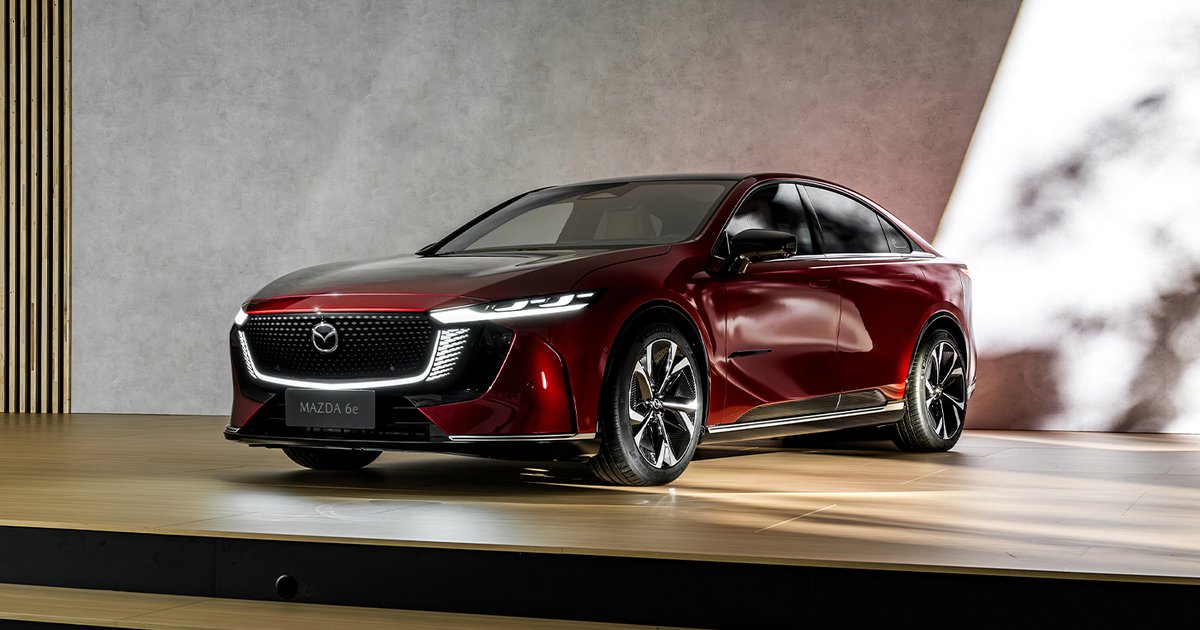 Mazda6e: Προσθέτει ταχεία φόρτιση στη Long Range έκδοση 