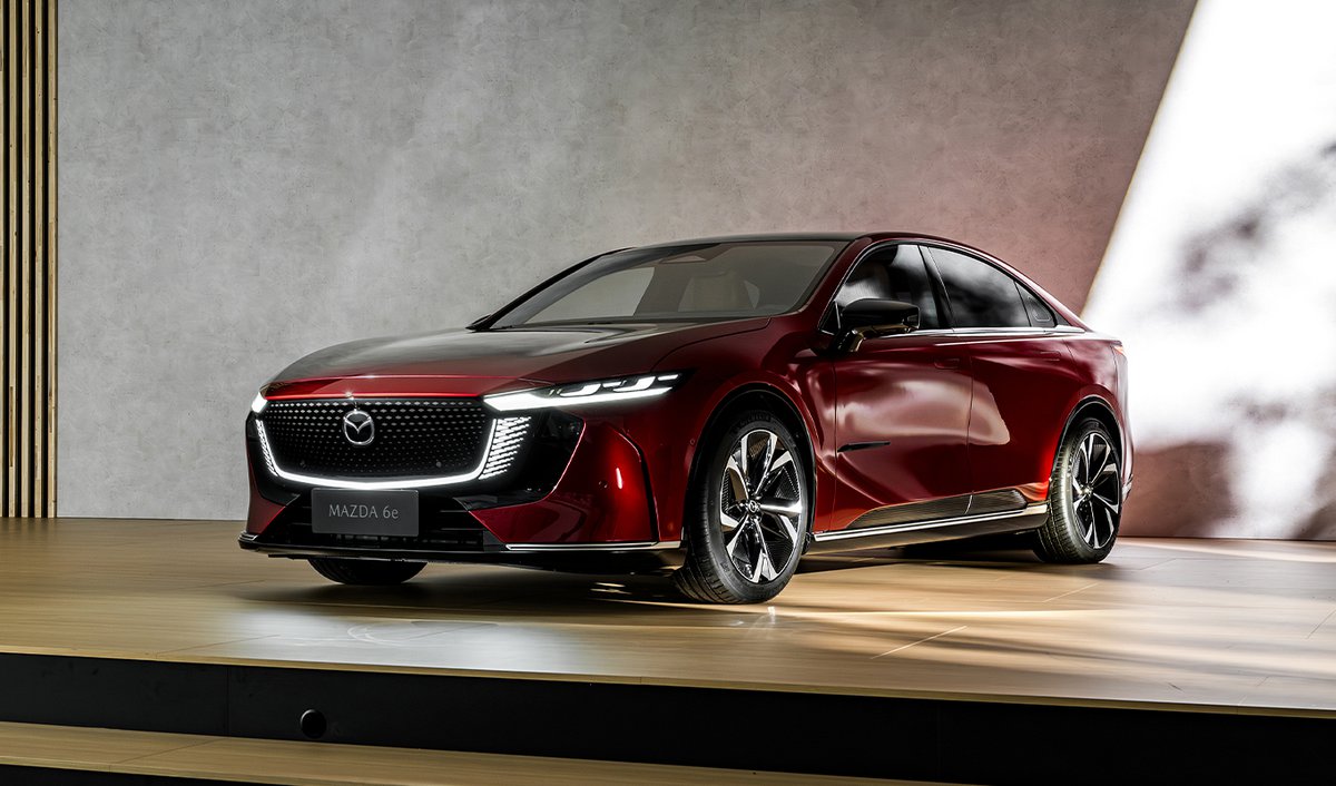 Mazda6e: Προσθέτει ταχεία φόρτιση στη Long Range έκδοση 