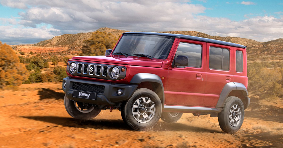 Η Suzuki δείχνει για πρώτη φορά το νέο πεντάθυρο Jimny 