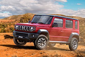 Η Suzuki δείχνει για πρώτη φορά το νέο πεντάθυρο Jimny 