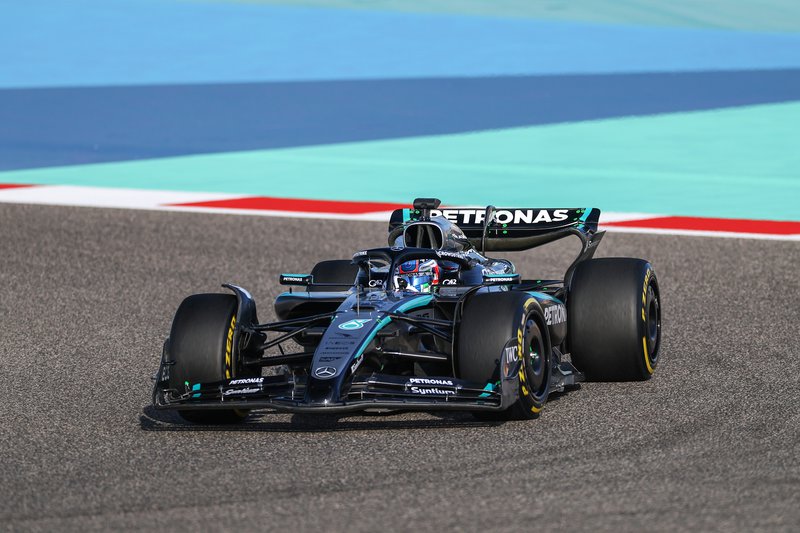 Ο Andrea Kimi Antonelli εγκλιματίζεται.