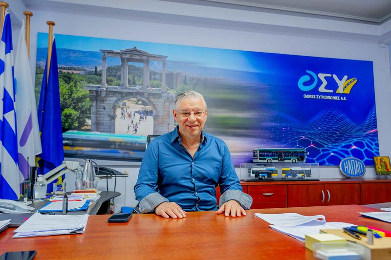 Ο κ. Στέφανος Αγιάσογλου, Διευθύνων Σύμβουλος ΟΣΥ Α.Ε.