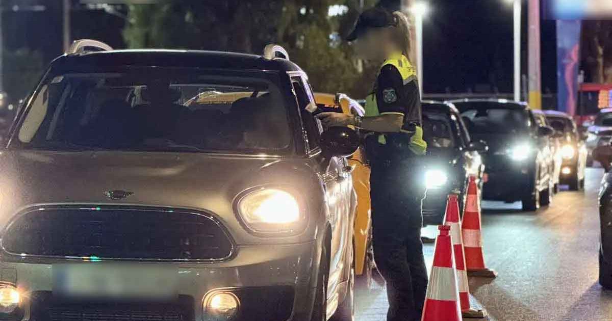 Χιλιάδες αλκοτέστ στην Αττική - Πόσοι οδηγοί συνελήφθησαν μέσα σε μία εβδομάδα