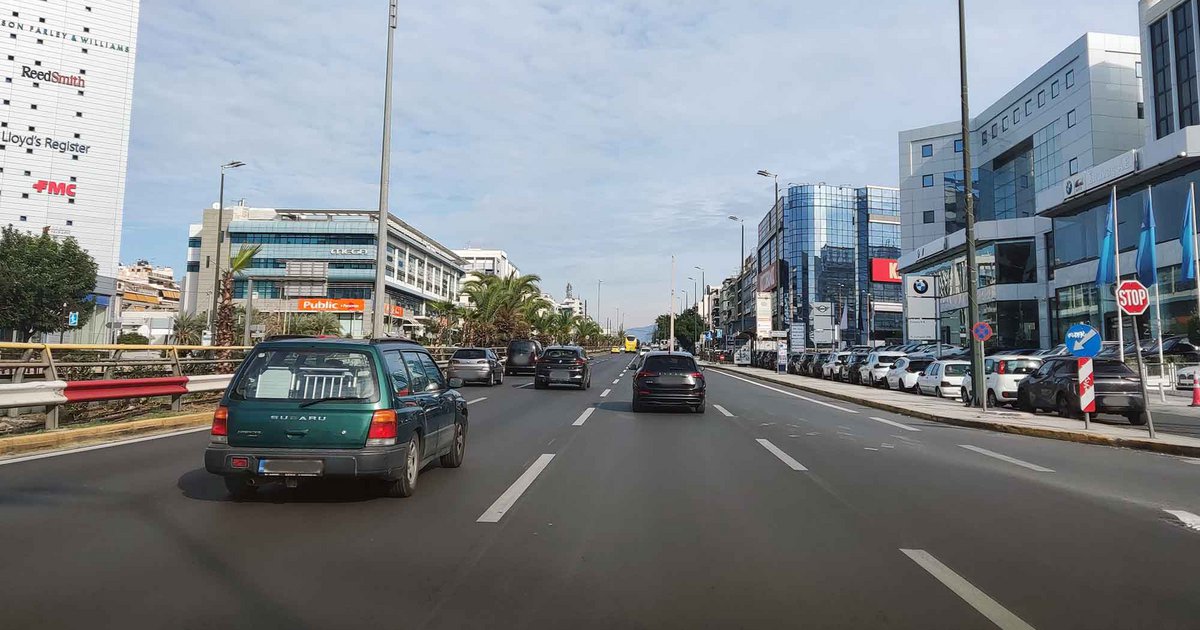 Λ. Συγγρού: Κυκλοφοριακό «έμφραγμα» για 2 ημέρες και στα δύο ρεύματα