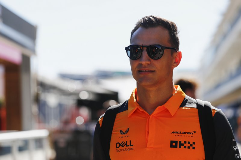 Ο Alex Palou σε δοκιμές με τη McLaren στο GP ΗΠΑ το 2022. Ο Alex Palou σε δοκιμές με τη McLaren στο GP ΗΠΑ το 2022.
